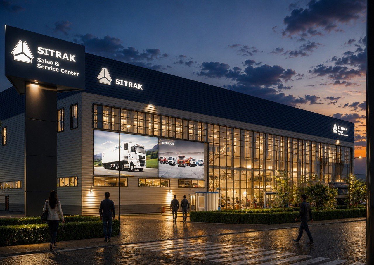Sales & Service Center SITRAK — сервисный центр в Астане, Prime Design